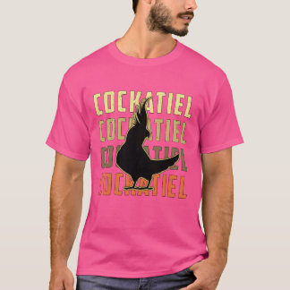 Cockatiel Owners Parrot Lover Cute Cockatiels Bird T-Shirt