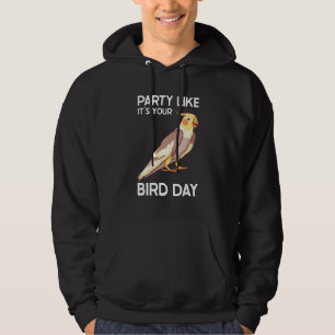 Cockatiel Parrot Bird Watcher Cockatiel Cockatoo Hoodie
