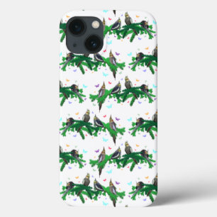 Cockatiel Party iPad Mini Case (choose colour)