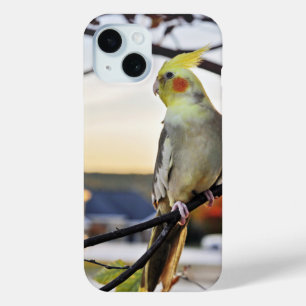 Cockatiel Profile Photograph iPhone 15 Case