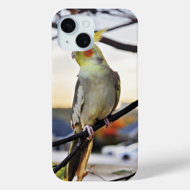 Cockatiel Profile Photograph Case-Mate iPhone Case (Back)