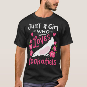 Cockatiel Quarrion Cockatoo Cockatiel Lover T-Shirt