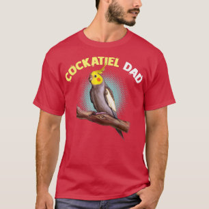 Cockatiel Ramen Funny Lutino Cockatoo Parrot Bird T-Shirt
