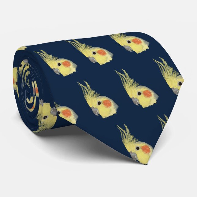 Cockatiel Tie (Rolled)