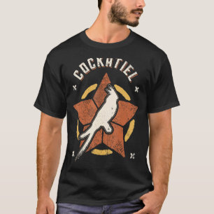 Cockatiel Vintage Retro Classic Animal T-Shirt