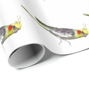 Cockatiel Wrapping Paper
