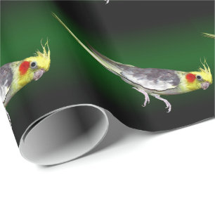 Cockatiel Wrapping Paper