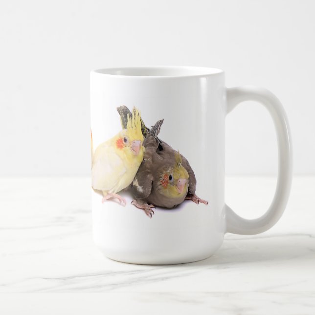 Cockatiels Coffee Mug (Right)