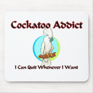 Cockatoo Addict Mouse Mat