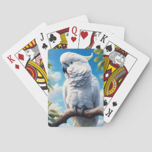 Cockatoo art  playing cards