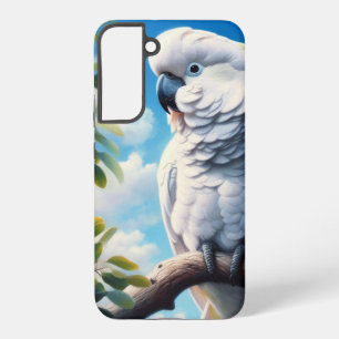 Cockatoo art  samsung galaxy case