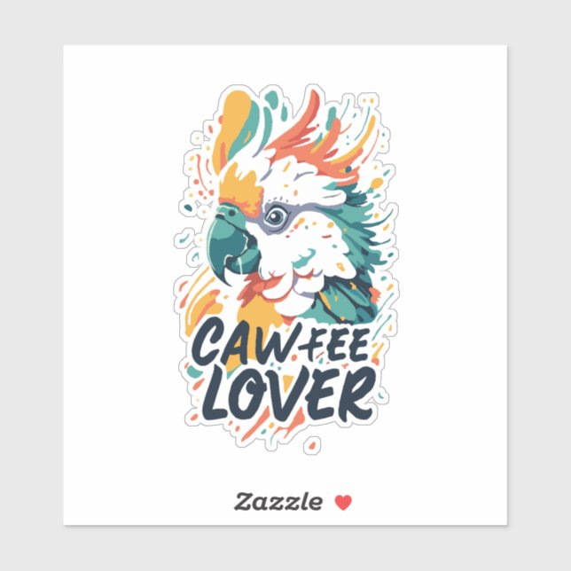 Cockatoo Coffee Lover (Sheet)