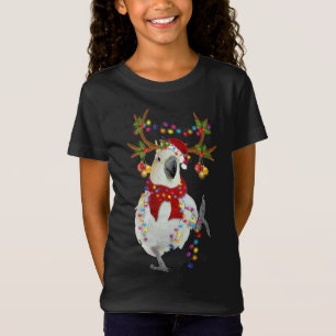 Cockatoo Gorgeous Reindeer Christmas Tree Light Xm T-Shirt