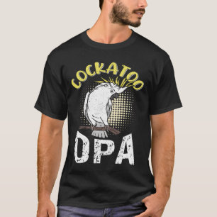 Cockatoo Grandpa Bird lover Cockatoos Men gift T-Shirt