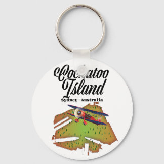 cockatoo island Sydney Australia Key Ring