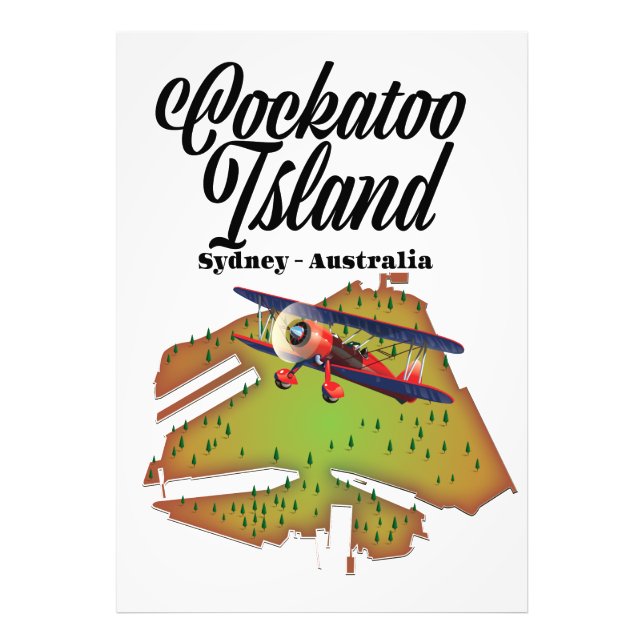 cockatoo island Sydney Australia Photo Print (Front)