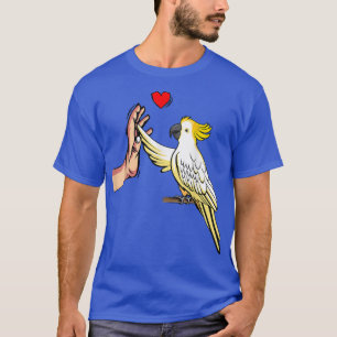 Cockatoo Love Parrot Bird Women T-Shirt