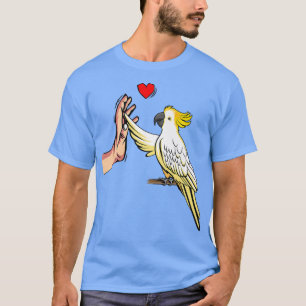 Cockatoo Love Parrot Bird Women T-Shirt