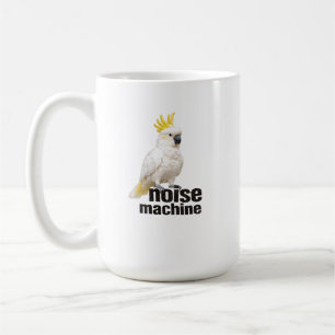 Cockatoo Noise Machine Coffee Mug