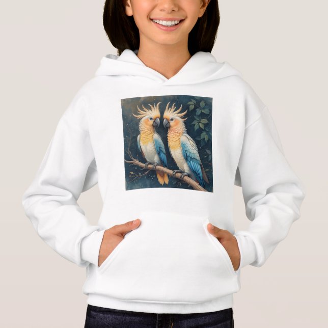 Cockatoo Parrot Couple (Front)