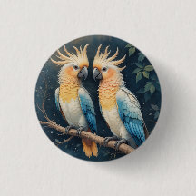 Cockatoo Parrot Couple