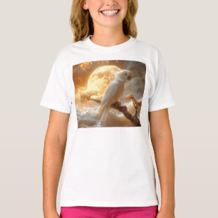 Cockatoo Parrot Fantasy Dreamscape T-Shirt