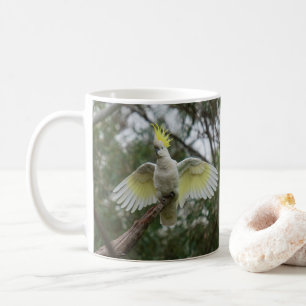 Cockatoo Spreading Wings Bird Australia Coffee Mug