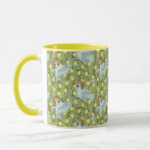 Cockatoo with Lemons Print Mug