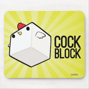 Cockblock Mouspad Mouse Mat