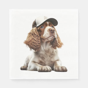 Cocker Baseball Napkin