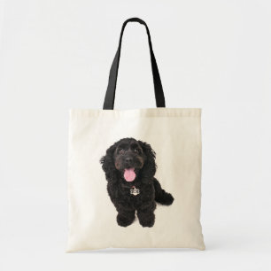 cocker poodle mix puppy tote