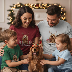 Cocker Reindeer T-Shirt