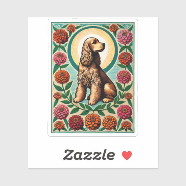 Cocker Spaniel                                     (Sheet)