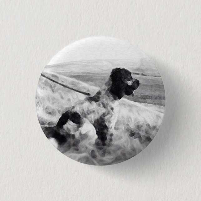 Cocker Spaniel 3 Cm Round Badge (Front)