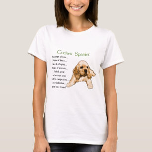 Cocker Spaniel Art Gifts T-Shirt