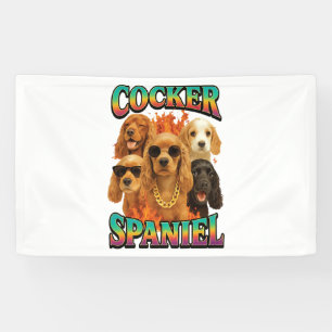 Cocker Spaniel Banner
