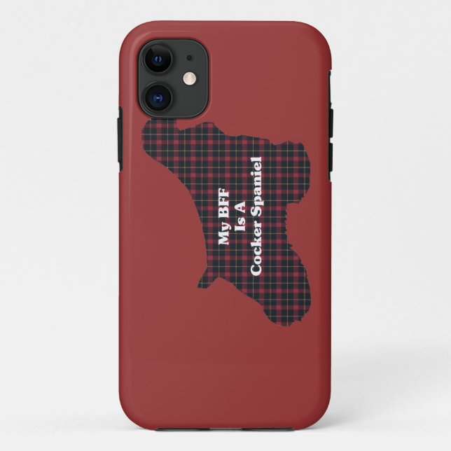 Cocker Spaniel BFF Case-Mate iPhone Case (Back)