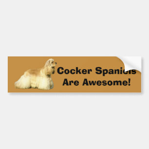 Cocker Spaniel Bumper Sticker