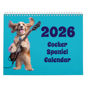 Cocker Spaniel Calendar