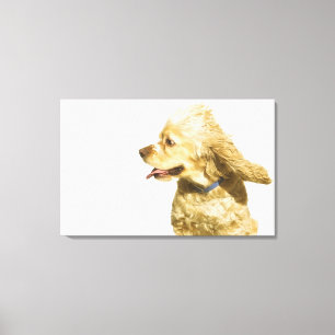 Cocker Spaniel Canvas Print