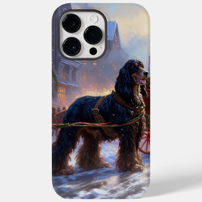 Cocker Spaniel Christmas Festive Season Case-Mate iPhone Case (Back)