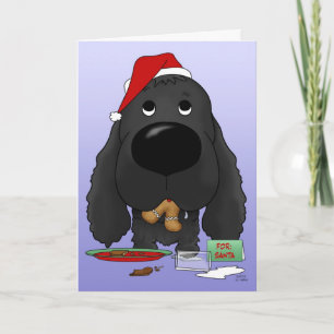 Cocker Spaniel Christmas Holiday Card