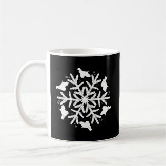 Cocker Spaniel Christmas Snowflake Shirt Coffee Mug