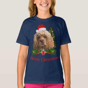 Cocker spaniel Christmas T-Shirt