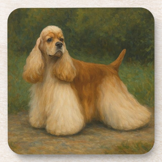Cocker Spaniel Coaster (Front)