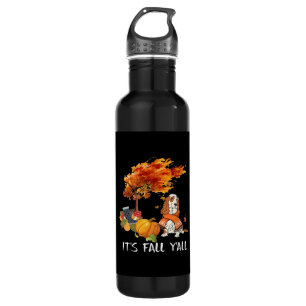 Cocker Spaniel Costume Autumn It’s Fall Y’all 710 Ml Water Bottle