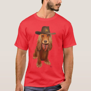 Cocker Spaniel Cowboy 2 T-Shirt