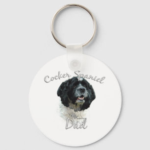 Cocker Spaniel Dad 2 Key Ring