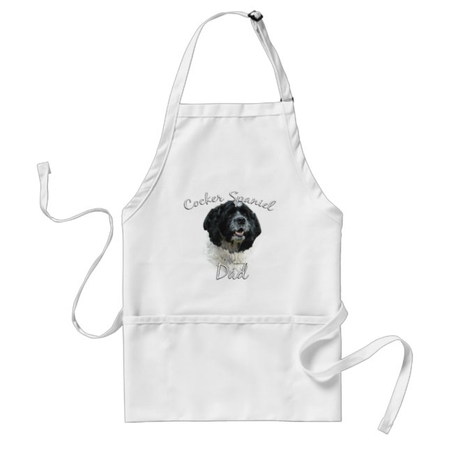 Cocker Spaniel Dad 2 Standard Apron (Front)