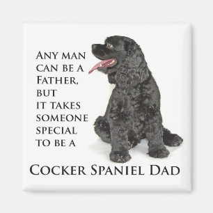 Cocker Spaniel Dad Magnet